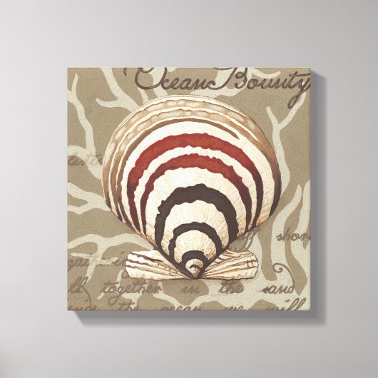 Seaside Sonnet II Canvas Afdruk (Voorkant)