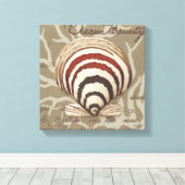 Seaside Sonnet II Canvas Afdruk (Insitu (Houten vloer))
