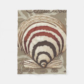 Seaside Sonnet II Fleece Deken (Voorkant)
