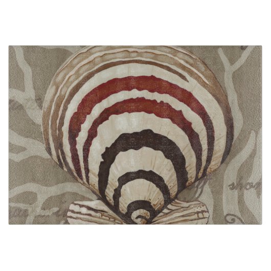 Seaside Sonnet II Snijplank (Voorkant)