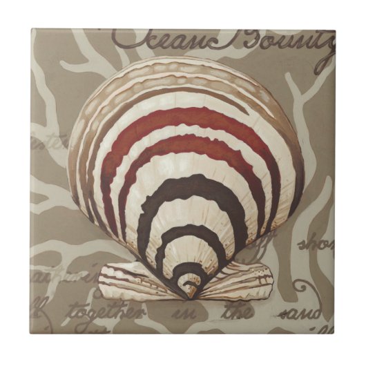 Seaside Sonnet II Tegeltje (Voorkant)