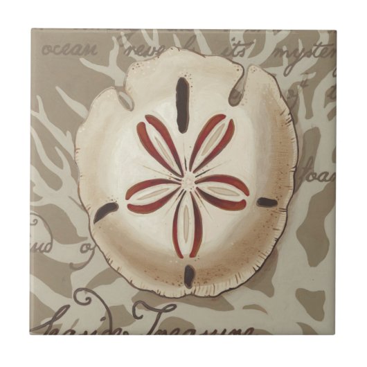 Seaside Sonnet III Tegeltje (Voorkant)