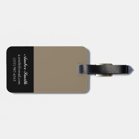 Seaside Sonnet IV Bagagelabel (Achterkant horizontaal)