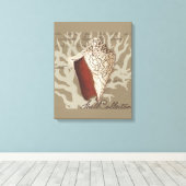 Seaside Sonnet IV Canvas Afdruk (Insitu (Houten vloer))