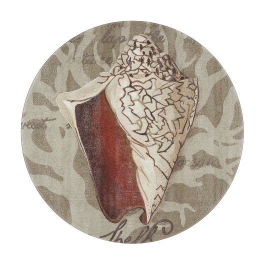 Seaside Sonnet IV Snijplank (Voorkant)