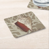 Seaside Sonnet IV Vierkante Kartonnen Onderzetter (Schuin)