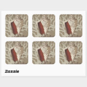 Seaside Sonnet IV Vierkante Sticker (Vel)