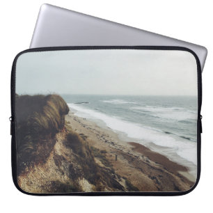 SEASIDE TIJDENS DE DAG LAPTOP SLEEVE