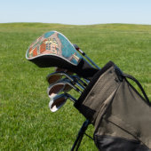 Seaside Town Golfheadcover (Insitu)