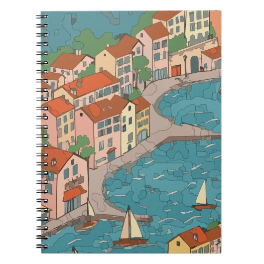 Seaside Town Notitieboek (Voorkant)