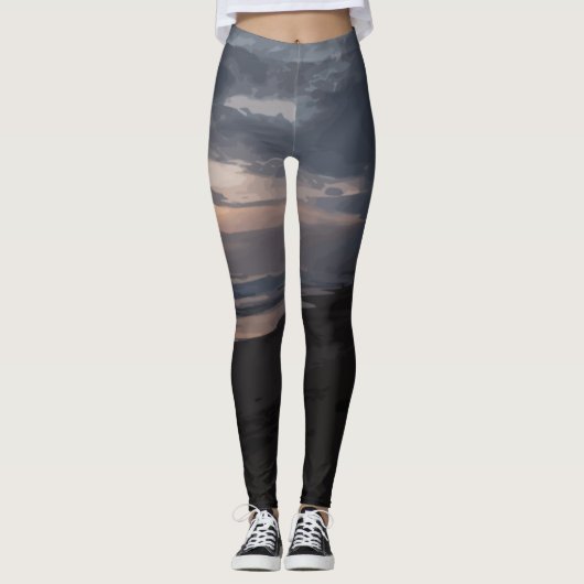 Seaside Twilight Leggings (Voorkant)