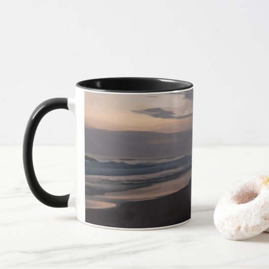 Seaside Twilight Mok (Met donut)