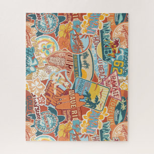 Seaside Vacation Waikiki Bay Hawaii Legpuzzel
