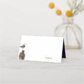 Seaside Waterverf Navy Blue Wedding (Voorkant)