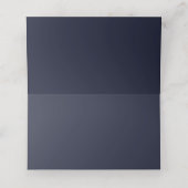 Seaside Waterverf Navy Blue Wedding (Binnenkant ongevouwen)