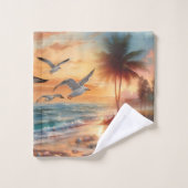 Seaside Wedding Feesten op het strand Bad Handdoek (Wasdoekje)