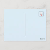 Seaside Whimsy Mer-Bunny Avontuur Briefkaart (Achterkant)