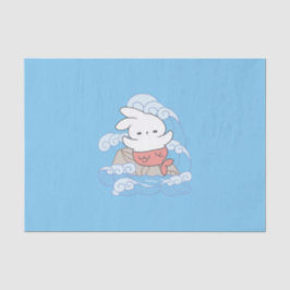 Seaside Whimsy Mer-Bunny Avontuur Tissuepapier