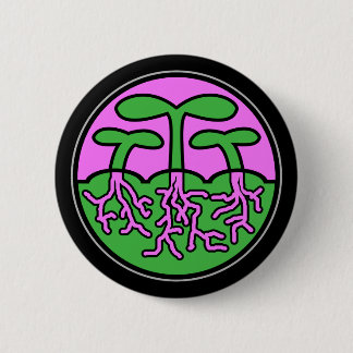 Season Medallion: lente Ronde Button 5,7 Cm