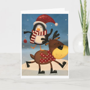 ***SEASON OM JOLLY** TE ZIJN EN U TE DENKEN FEESTDAGEN KAART