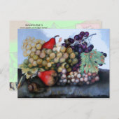 SEASON ' S FRUITS 1 BRIEFKAART (Voorkant / Achterkant)