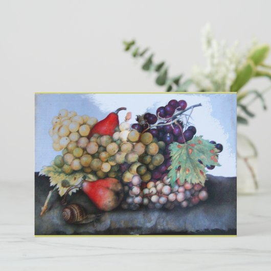 SEASON ' S FRUITS 1 - GRAPES EN PEARS AANKONDIGING (Staand voorkant)