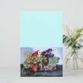 SEASON ' S FRUITS 1 - GRAPES EN PEARS BRIEFPAPIER (Staand voorkant)