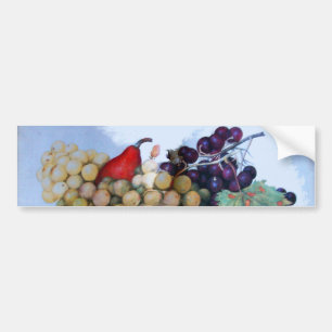 SEASON ' S FRUITS 1 - GRAPES EN PEARS BUMPERSTICKER