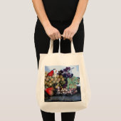 SEASON ' S FRUITS 1 - GRAPES EN PEARS TOTE BAG (Voorkant (product))