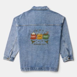 Seasonal Cocoa cups Denim Jacket