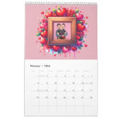 Seasonal Custom Photo Frame Calendar Kalender (Feb 2026)