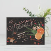 Seasoning Salutations Cartes de fin de année d'aff (Debout devant)