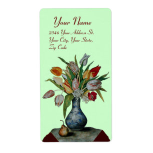 SEASON'S FRUITS - TINLIPS-groen Etiket