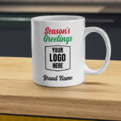 Season's Greetings Client Bedankt voor het kerstca Koffiemok