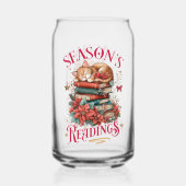 Season's Readings Cozy Kitten  Blikvorm Glas (Achterkant)