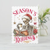 Season's Readings Feestdagenkaart (Staand voorkant)