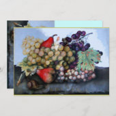 SEASON'S VRUCHTEN 1,blauw Aankondiging (Voorkant / Achterkant)