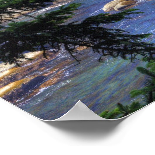 Seastacks, Makah Nation Tribal Lands, Cape Poster (Hoek)