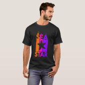 Seastar Animal Rainbow Bubble With Silhouette T-shirt (Voorkant volledig)