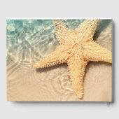 Seastar Beach bruiloft Gastenboek (Achterkant)