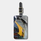 Seat61 Eurostar-bagagelabels. Bagagelabel (Voorkant verticaal)