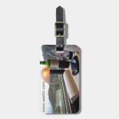 Seat61 TGV-bagageetiket Bagagelabel (Voorkant verticaal)