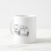 Seat Leon Cupra 2009 Koffiemok (Voorkant links)