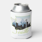 Seatle Washington Blikjeskoeler (Blikje Voorkant)