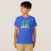 Seattle 12 shirt jongens (Voorkant volledig)