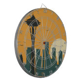 SEATTLE #1 DARTBORD (Voorkant Links)