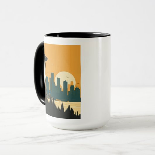 SEATTLE #1 Mug (Devant gauche)