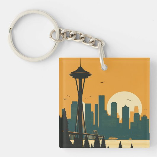 SEATTLE #1 SLEUTELHANGER (Voorkant)
