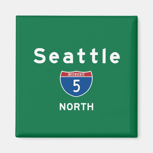 Seattle 5 magneet (Voorkant)