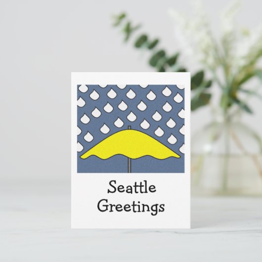 SEATTLE BRIEFKAART (Staand voorkant)